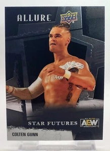 2022 Upper Deck Allure AEW Star Futures Colten Gunn #143 - Picture 1 of 2