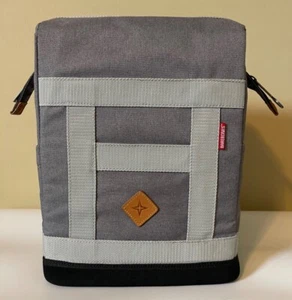 Barebones Cooler Backpack - Canvas Trim Leather - Model CLR-2015 - Picture 1 of 8