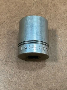 Vintage Williams Socket 12 Pt 1/2 Drive USA SAE Shallow 1 1/4 ST-1240 - Bild 1 von 7