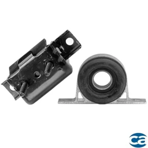 Drive Shaft Center Support Bearing & Trans Mount 2PCS for Ford F-250 Super Duty - Picture 1 of 6