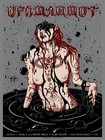 UFOMAMMUT - 18x24 artist signed screenprint show poster - San Francisco, 2018