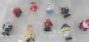 9 Pcs Christmas Clockwork Toy Assorted Wind Up Toys Cute Christmas 8 In Package - Picture 1 of 9