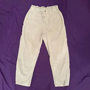 Zara Woman’s Tapered High hellgraue Jeans | Größe 8 - Bild 1 von 8