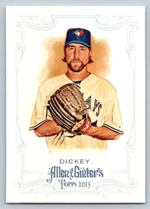 2013 Topps Allen & Ginter #151 R.A. Dickey Toronto Blue Jays - Picture 1 of 2