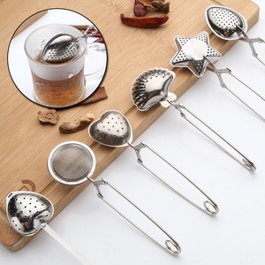 1Pc Stainless Steel Mesh Strainer Tea Leaves Filter Spice Mesh Infuser Tools