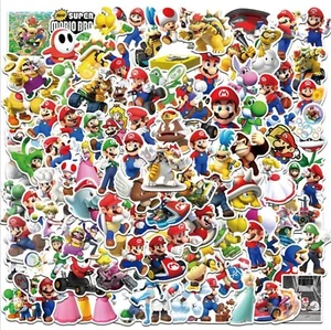 10 PCS Mario Party Super Mario Video Game Characters Stickers BRAND NEW - Picture 1 of 4