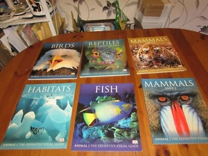 ANIMAL / THE DEFINITIVE VISUAL GUIDE - 6 book set,  Dorling Kindersley - Picture 1 of 12