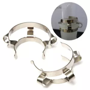 2pcs 24# Stainless Steel Clip Keck Clamp for 24/29 24/40 Glass Ground Joint U8M9 - Imagen 1 de 5