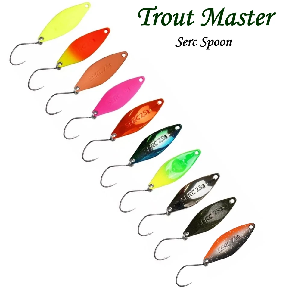 SPRO Trout Master Serc Spoon Forellen Blinker 1,6g oder 2,5g Forellenspoon Köder - Bild 1 von 1