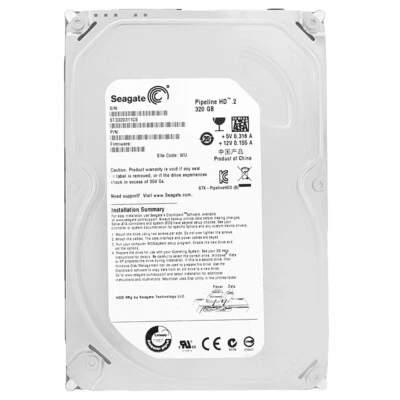 Hard Drive Seagate 320GB ST3320311CS 8MB Cache 5900RPM SATA II 3.5'' Inch - Image 1 of 4