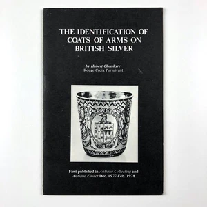 The Identification of Coats of Arms on British Silver | Hubert Chesshyre, 1978 - Picture 1 of 11