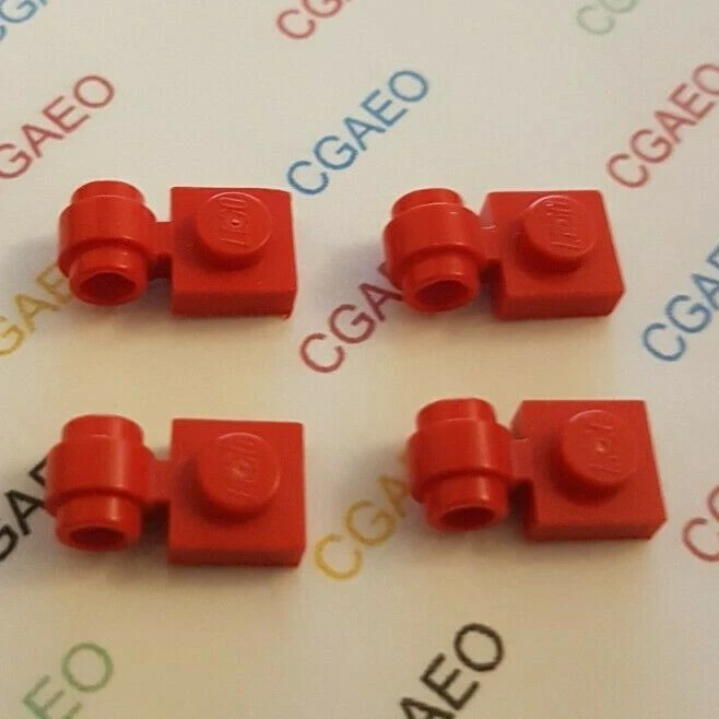 4 X  Lego 4081b Brick, Modified 1 x 1 with 3 Loudspeakers / Space Positioning  - Photo 1/1