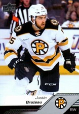 Justin Brazeau 2022-23 Upper Deck AHL Providence Bruins