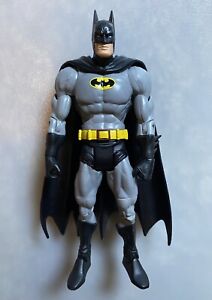 DC Universe Classics BATMAN Gray 6” Figure Gotham Yellow Oval Mattel LOOSE