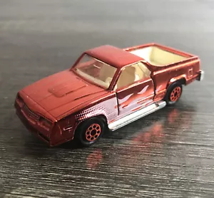 Majorette El Camino SS #296 Llamas Blancas Puertas Cromadas Abiertas 1:59 Hecho en Francia - Imagen 1 de 7
