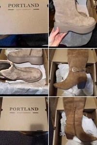 Women's Boots Size 6 Portland Boots New in Box Two Different Styles - Picture 1 of 1