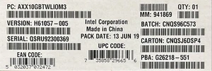 Intel AXX10GBTWLIOM3 Dual Port X540-BT2 10GbE I/O Module NEW BROWN BOX - Picture 1 of 1