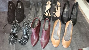 7x gern getragene Sammler Liebhaber Damen High Heels Schuhpaket Gr.38 - Bild 1 von 4