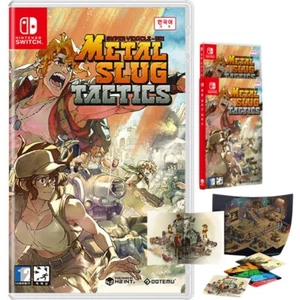 Switch Metal Slug Tactics + Sleeve & Postcard [Korean Version] English Chinese - Picture 1 of 8