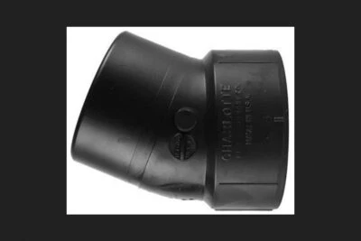 Charlotte Pipe 3 in. Slip x 3 in. Dia. Hub ABS Elbow, FREE SHIPPING