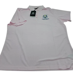 Polo rosa XXL Abacus Marco Simone Ryder Cup 2023 para hombre - Imagen 1 de 5