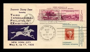 US COVER TIPEX NEW YORK CITY SOUVENIR ISSUE FDC COMBO SCOTT 778A UNSEALED - Picture 1 of 2