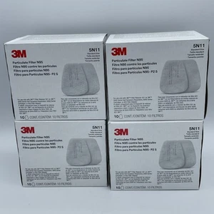 (40 Stück) 3M N95 Ersatzpartikelfilter für 3M Atemschutzmaske 5N11 NEU - Bild 1 von 2