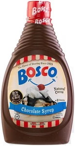 Jarabe de chocolate Bosco original - Botella exprimible de 22 OZ toda la naturaleza - Imagen 1 de 4