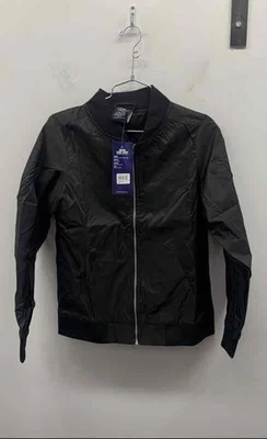 Chaqueta de bombardero Charles River Apparel negra para mujer Boston Flight talla S nueva con etiquetas Foto 1 de 4