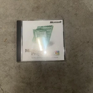 Vintage Microsoft Project 2000 With Product Key - Picture 1 of 3