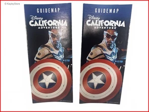 Seltene Disney California Adventure Captain America Guidemap Neuwertig Original 2024 HOT - Bild 1 von 10