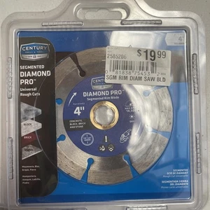 Cutting wheel. 4” Segmented Rim Blade for Cutting concrete, block, brick, stone - Picture 1 of 2