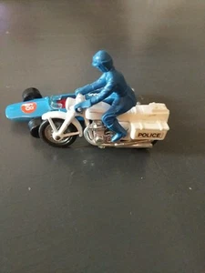 Matchbox 1977 Lesney Honda 750 Police Motorcycle No. 33 White - Picture 1 of 4
