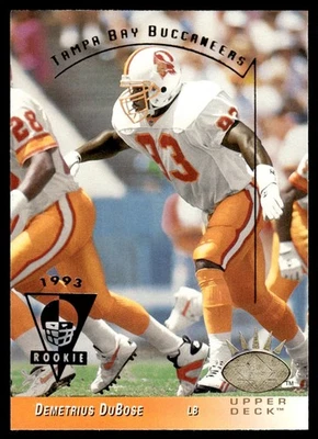 1993 SP Demetrius DuBose Rookie Tampa Bay Buccaneers #256 - Image 1 of 2