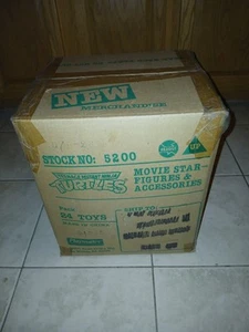 1993 Teenage Mutant Ninja Turtles Movie Actors Empty Case Carton Rare - Picture 1 of 2