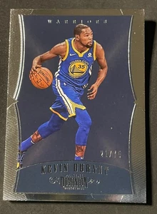 2017-18 DOMINION KEVIN DURANT /75 #12 FHOF WARRIORS/ NETS/ SUNS/ ROCKETS RARE - Picture 1 of 2