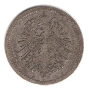 1875 A GERMANY SILVER 50 PFENNIG - Picture 1 of 2