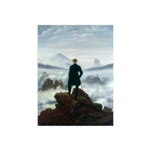 Leinwanddruck Papier Poster oder Gemälde Caspar David Friedrich Nomade Ci - Bild 1 von 3