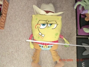 spongebob schwammkopf plüsch kuschel sammel cowboy - Bild 1 von 2