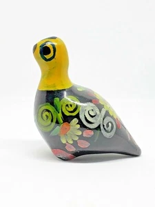 Vintage Tonala Keramik handbemalt Keramik Vogel Mexiko Volkskunst - Bild 1 von 6