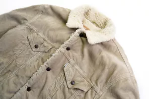 Levis Jeans Jacke Jacket Cord Kord Vintage Denim 90er White Tab Giacca Casual L - Bild 1 von 9