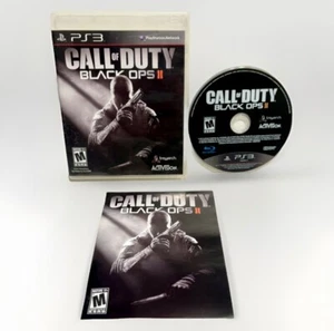 Black Ops 2 II PS3 Call of Duty (Sony PlayStation 3, 2012) Completo CIB - Foto 1 di 2