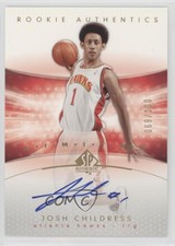 2004-05 SP Authentic Authentics Limited /100 Josh Childress #182 Rookie Auto RC