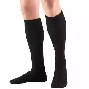 Truform 8865BL-M Medium schwarz Kompressionsstrümpfe Knie geschlossene Zehe 20-30 mmHg - Bild 1 von 5