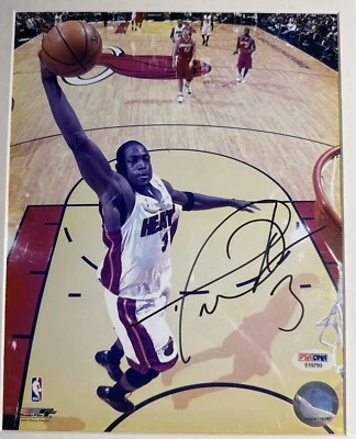 DWYANE WADE 8x10 Photo Signed Autograph PSA DNA - Image 1 of 3