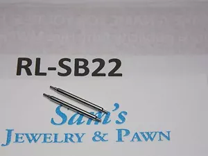 2 Swiss SpringBar 1,8 x 20 mm Old Rolex Datejust: 1600 1601 1603 1607 1625 #RL-SB22 - Foto 1 di 4