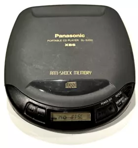 TESTED, WORKS Panasonic Portable CD Player SL-S200 Anti-Shock Memory - Picture 1 of 5