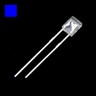 50pcs 2x3x4mm Blue Rectangle Water Clear Blue LED Light Lamp Leds