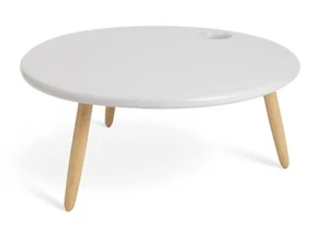 Habitat 60 Yumemi Round Coffee Table by Felix Conran - Grey - Picture 1 of 8