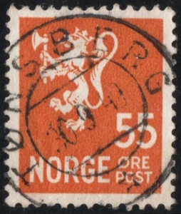 1025 Noruega 1946-49 NK 357 SON Tønsberg 30 9 49 (VF) - Imagen 1 de 1